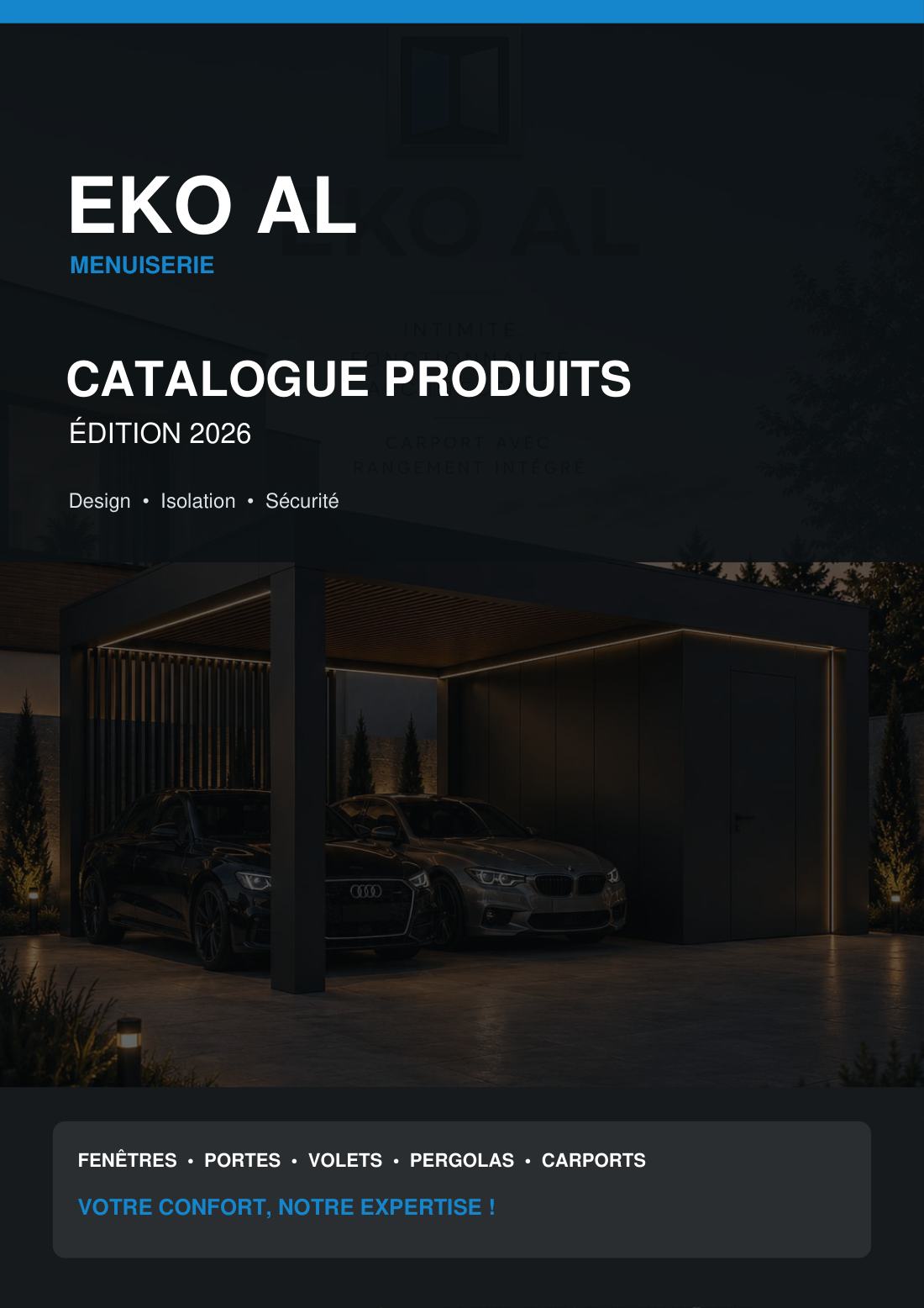 Couverture du catalogue général EKO AL