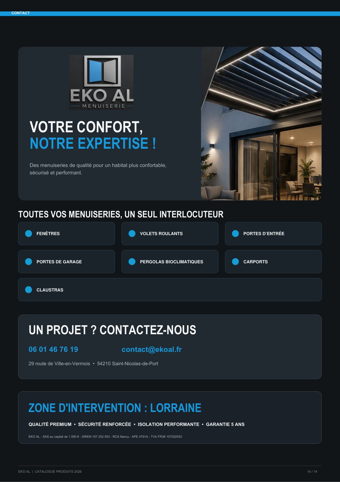 Catalogue général EKO AL, page 14