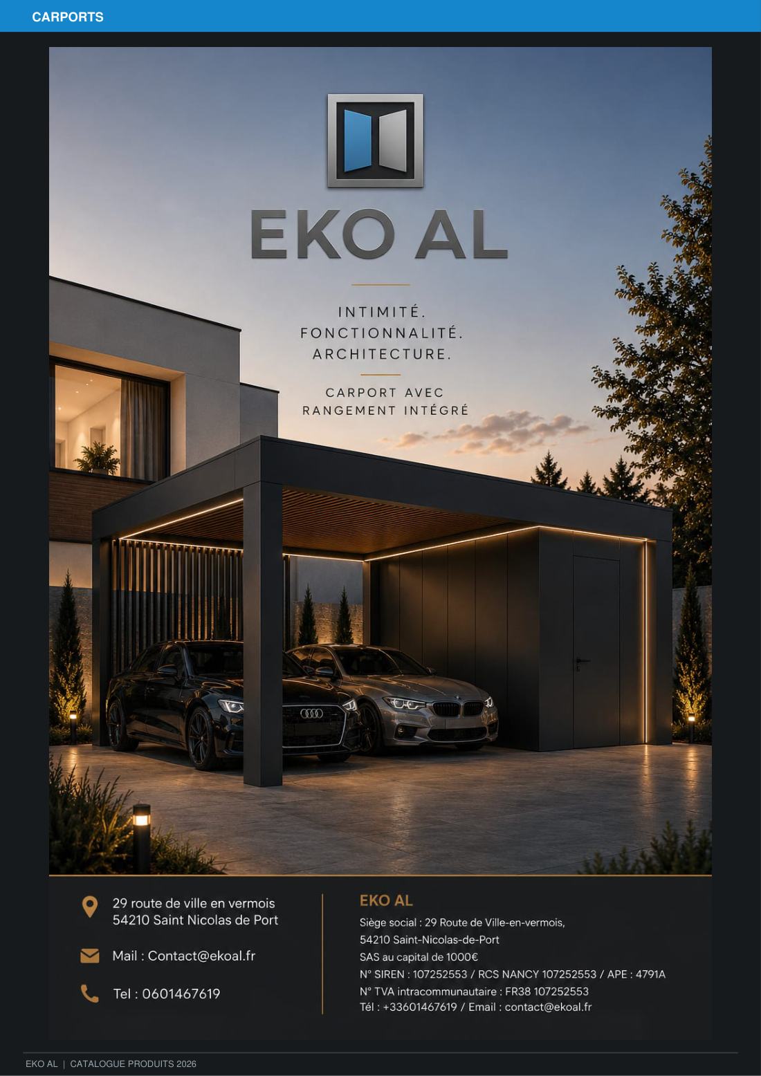 Catalogue général EKO AL, page 3