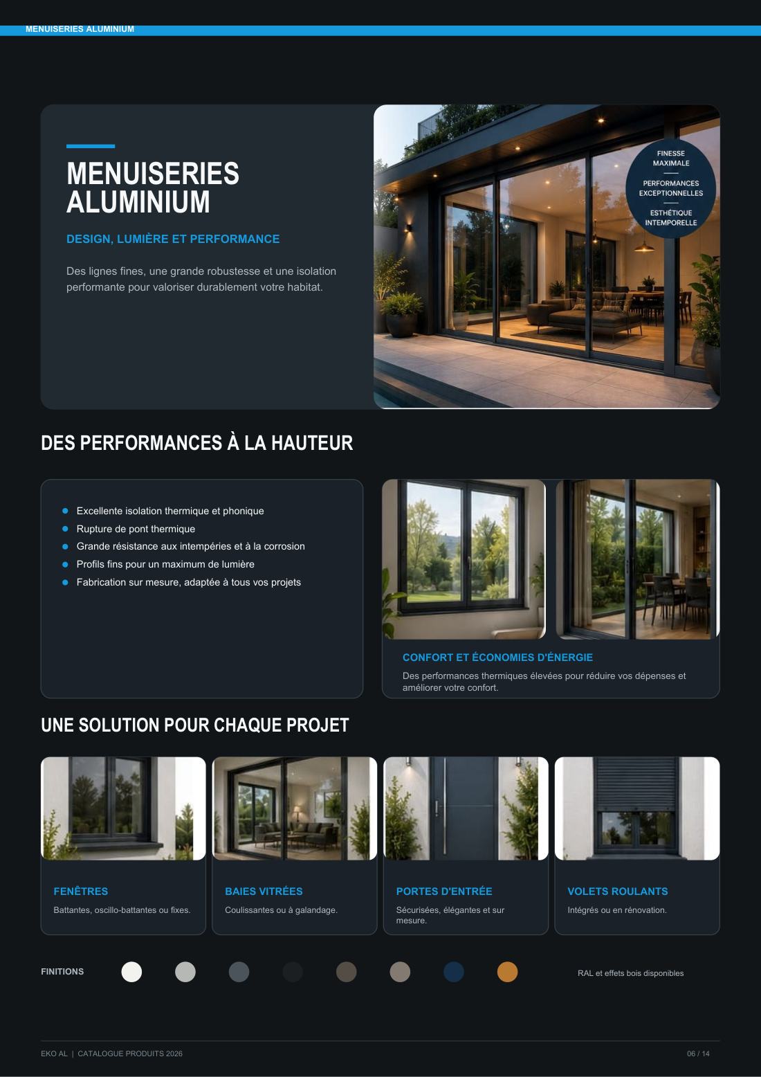 Catalogue général EKO AL, page 6